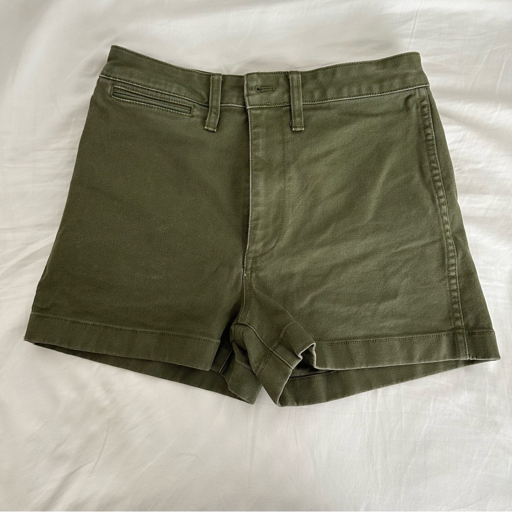 Madewell Green Shorts